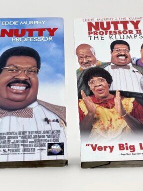 Nutty Professor VHS Lot (2) Eddie Murphy – 90s Comedy Tapes